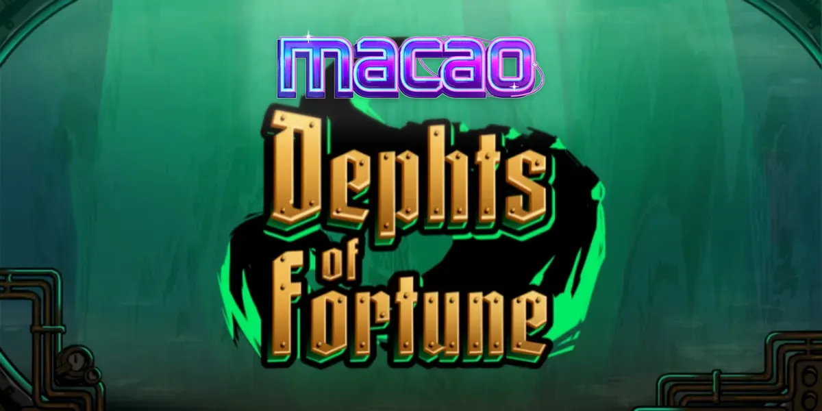 Tampilan visual slot Depths of Fortune dengan latar belakang kapal selam steampunk