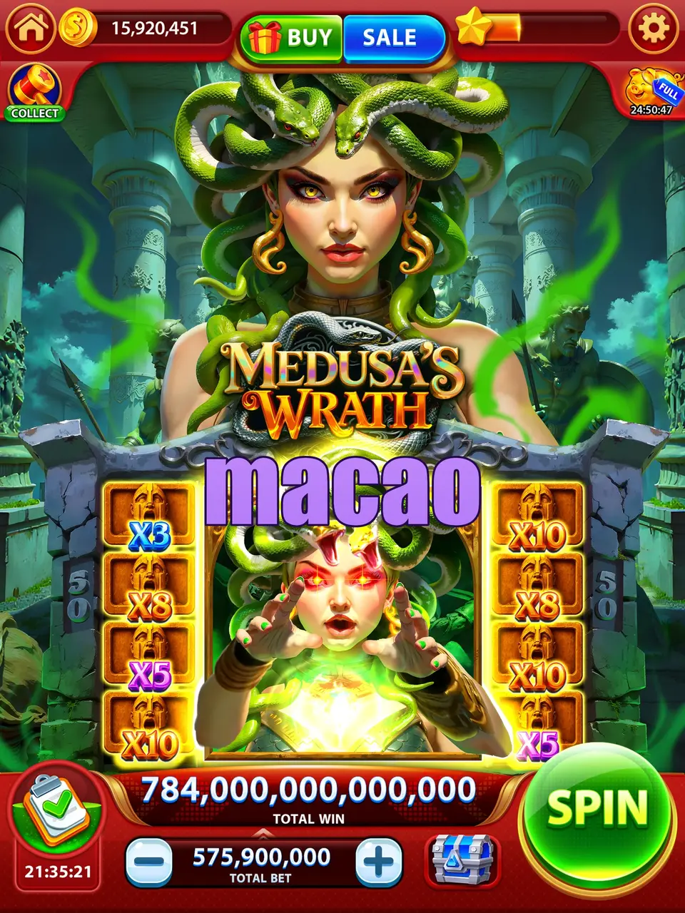 macao Tangkapan Layar Resmi APK